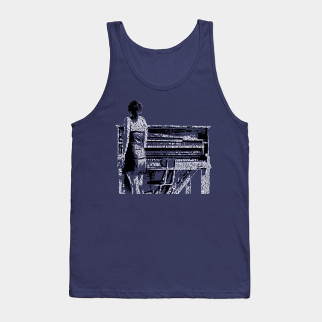 Silent All These Years Lyrics Picture Tank Top by RandomGoodness